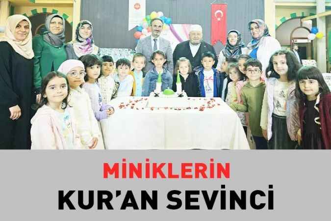 Yozgat İl Müftülüğü’ne Bağlı Naciye Afet Şahin 4-6 Yaş Kur'an Kursu’nda Kur-An’a Geçiş Sevinci