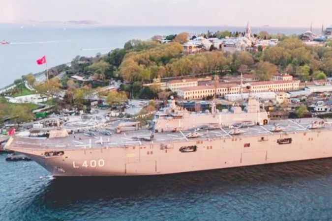 TCG Anadolu Gemisini İstanbul'da 36 Günde Toplam 221 Bin 622 Kişi Ziyaret Etti