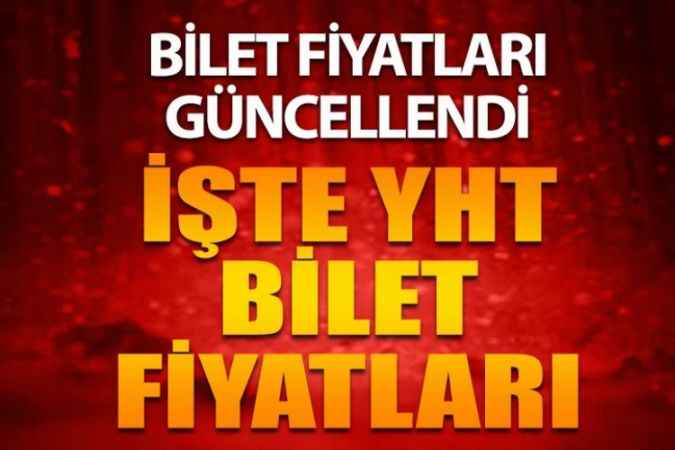 Ankara-Yozgat-Sivas Yüksek Hızlı Tren Bilet Fiyatları Değişti! İşte Detaylar!