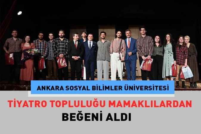Mamak'lı, “Fareler ve İnsanlar” Oyununa,  Büyük İlgi Gösterdi