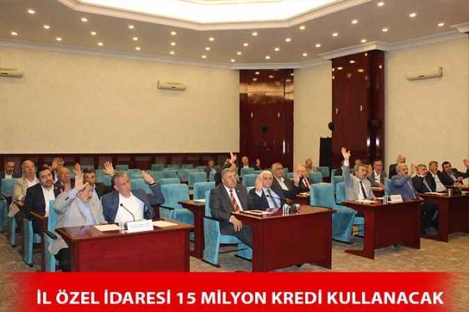 Yozgat İl Özel İdaresi Yol Yapımı İller Bankası'ndan Kredi Alacak