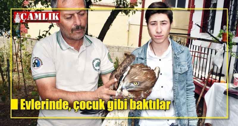 Evlerinde, çocuk gibi baktılar