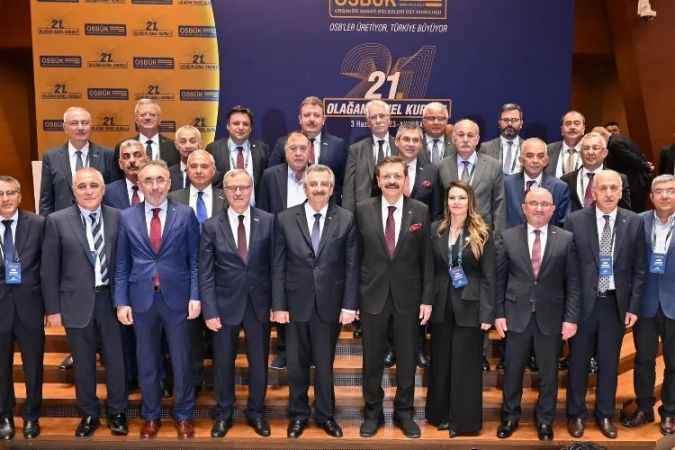 OSBÜK 21'inci Olağan Genel Kurulu gerçekleştirildi