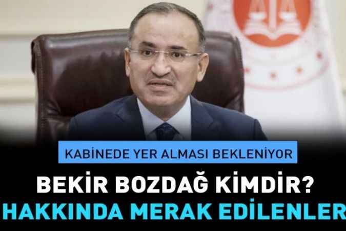 Yozgatlı hemşehrimiz Bekir Bozdağ'ın yeni kabinede olması bekleniyor