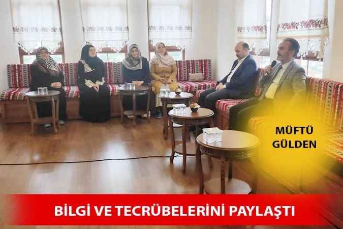 Yozgat İl Müftüsü Ali Gülden Gençler İle Konak Sohbetinde Bir Araya Geldi