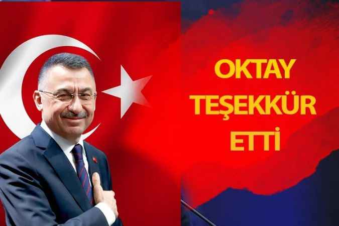 Oktay'dan Erdoğan ve yeni kabineye hayırlı olsun mesajı