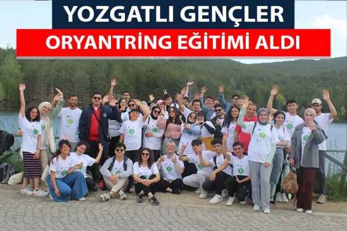 Yozgatlı gençler Çamlık milli parkında stres attı