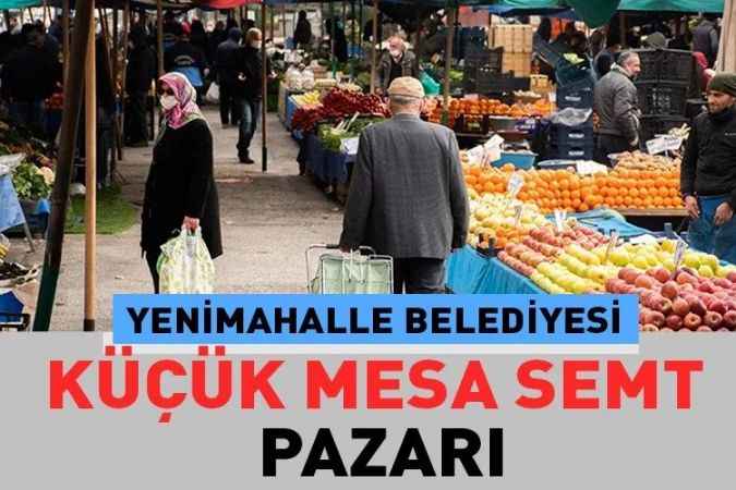 Ankara Yenimahalle Yeni Batı, semt pazarı güncel fiyatları