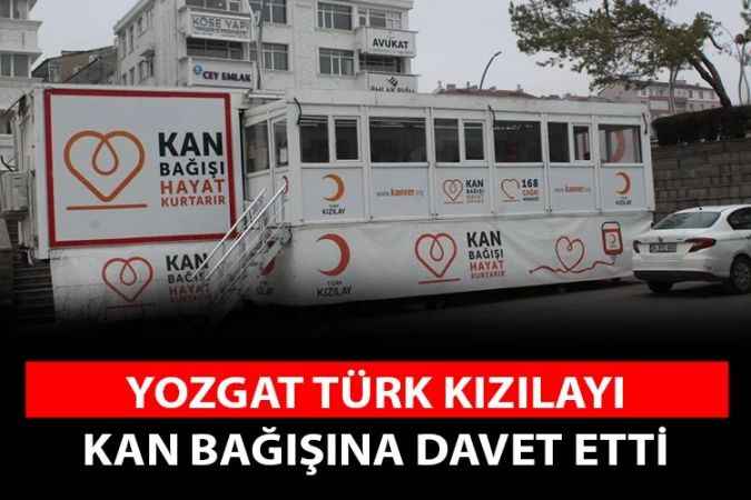Türk Kızılay Yozgat Şube Başkanı Ecz. Faruk İbiş, Bağışçılarımızı kan bağışına bekliyoruz