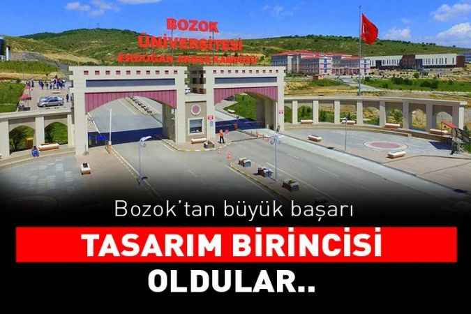Yozgat Bozok Üniversitesi Mühendislik-Mimarlık Fakültesi, Mimarlık Bölümü Öğrencileri birinci oldu