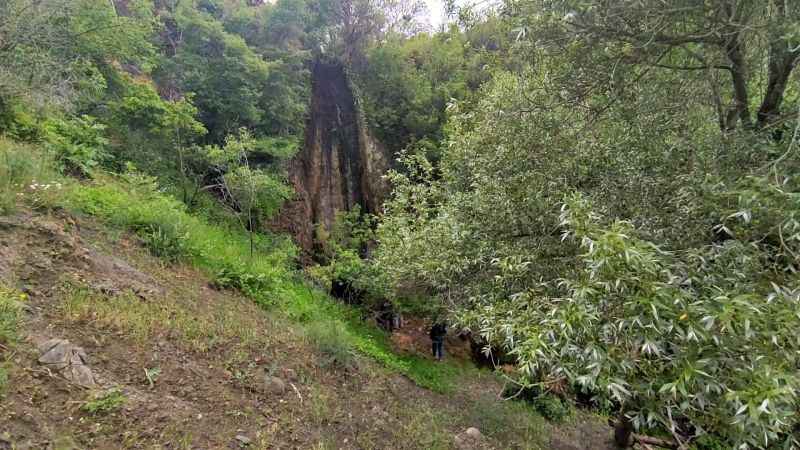 Yozgat'ta bulunan Ağlayan şelale dikkat çekiyor