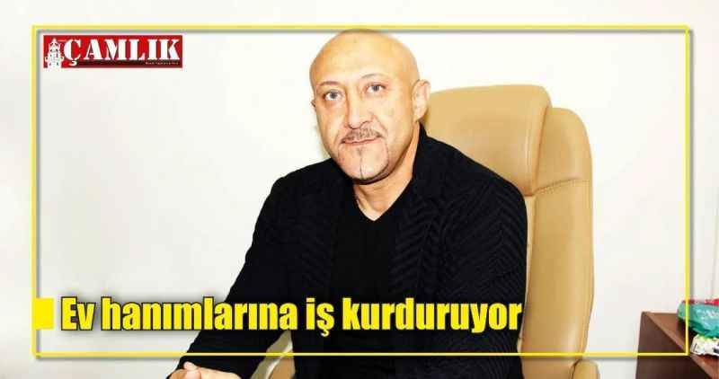 Ev hanımlarına iş kurduruyor