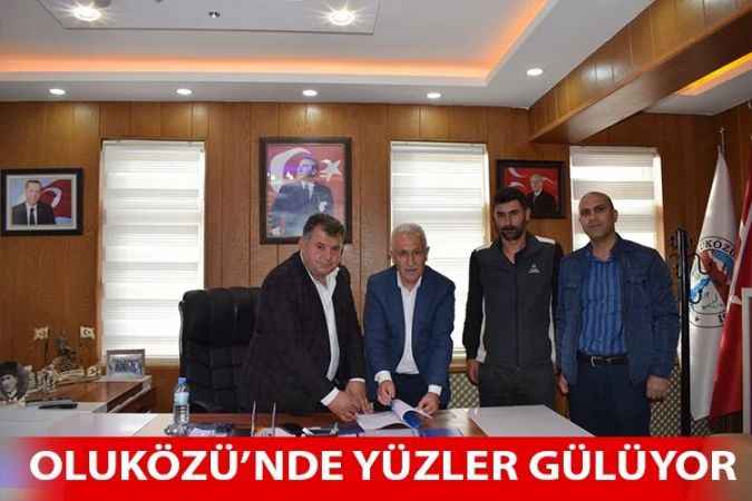 Akdağmadeni Oluközü Belediyesinde toplu iş sözleşmesi sevinci