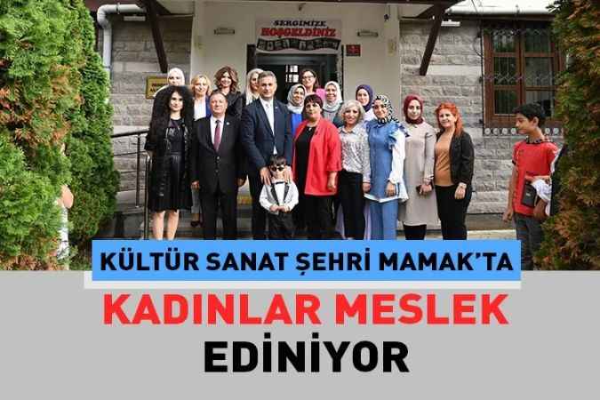 Mamak Belediye Başkanı Murat Köse Nene hatun aile merkezinin yılsonu sergisine katıldı.