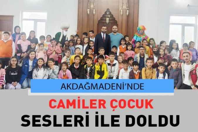 Yozgat’ın Akdağmadeni İlçesi’nde Çocuklar Doyasıya Eğlendi