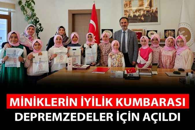 Yozgat Kur’an Kursu Öğrencileri Konu iyilikse Bizde Varız Dedi