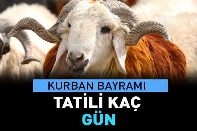 Cumhurbaşkanı Erdoğan, Kurban Bayramı tatilinin 9 gün olduğunu açıkladı.