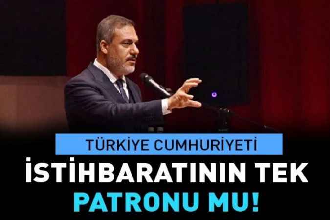 İçişleri Bakanlığı, Mit Hakan Fidan'ın Kontrolüne mi giriyor!