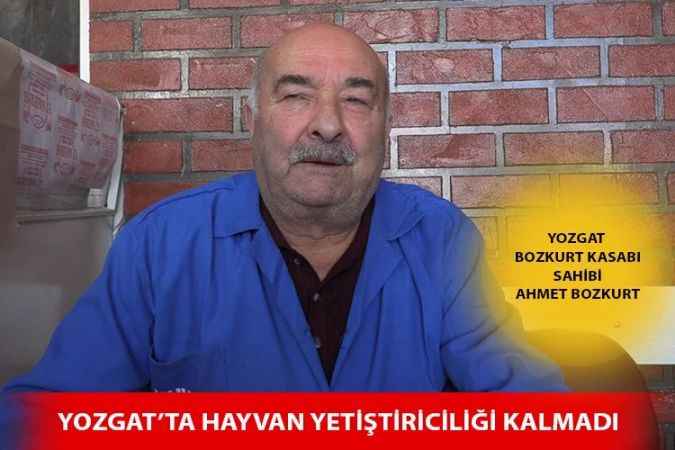 Yozgat Bozkurt Kasabı Sahibi Ahmet Bozkurt, Kasaplık Mesleğini severek yapıyorum