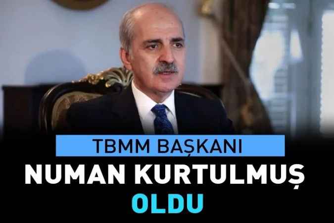 AK Parti İstanbul Milletvekili Numan Kurtulmuş 3. turda 321 oyla TBMM Başkanı seçildi.