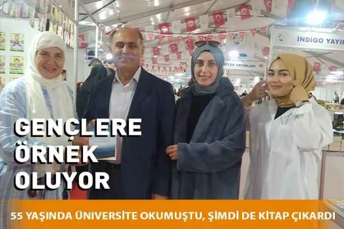 Yozgat'ta Hülya İpek 55 yaşında üniversite okumuştu, şimdi de kitap çıkardı : GENÇLERE ÖRNEK OLUYOR