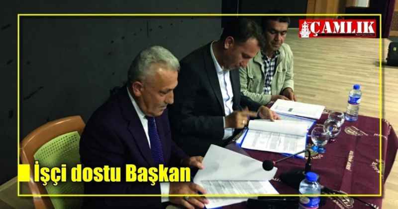 İşçi dostu Başkan