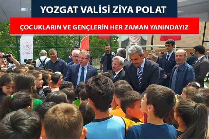 Yozgat’ta imzalanan protokol ile sahalar Milli Eğitim Müdürlüğü'ne devredildi