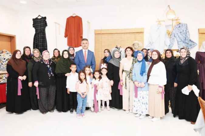 Ankara Mamak’taki Aile Merkezindeki Kursiyerler El Emeği Eserlerini Görücüye Çıkardı