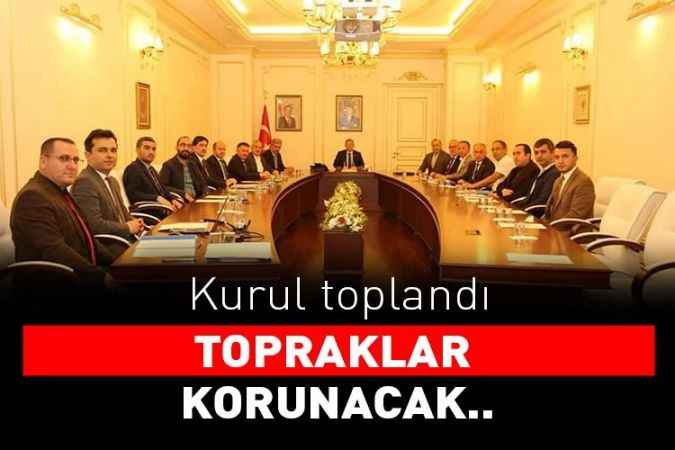 Yozgat Valiliği'nde İl Toprak Koruma Kurulu toplantısı gerçekleştirildi