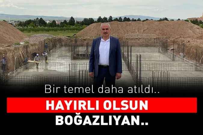 Yozgat'ın Boğazlıyan İlçesi'nde 12 derslikli ilkokul temeli atıldı