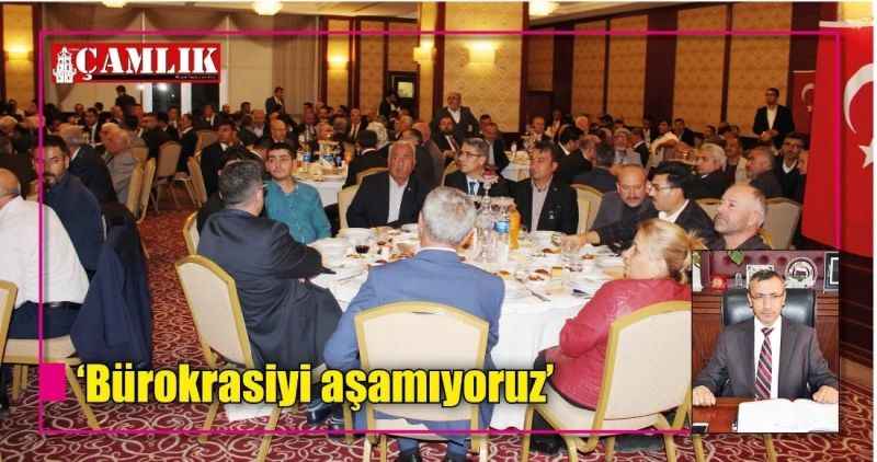 'Bürokrasiyi aşamıyoruz'