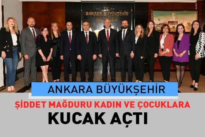 Ankara Büyükşehir Belediyesi ve Ankara Barosu arasında kadına ve çocuğa şiddetle mücadeleye yönelik iş birliği protokolü imzaladı.