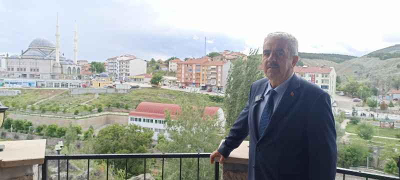 Kadışehri Belediye Başkanı İrfan Akın, Kadışehri'ni modern hale getirmek için çalışıyoruz