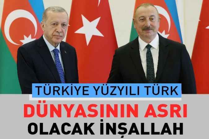Cumhurbaşkanı Recep Tayyip Erdoğan, ilk ziyaretlerini KKTC ve Azerbaycan’a yaparak dayanışmayı ortaya koyduklarını belirtti.