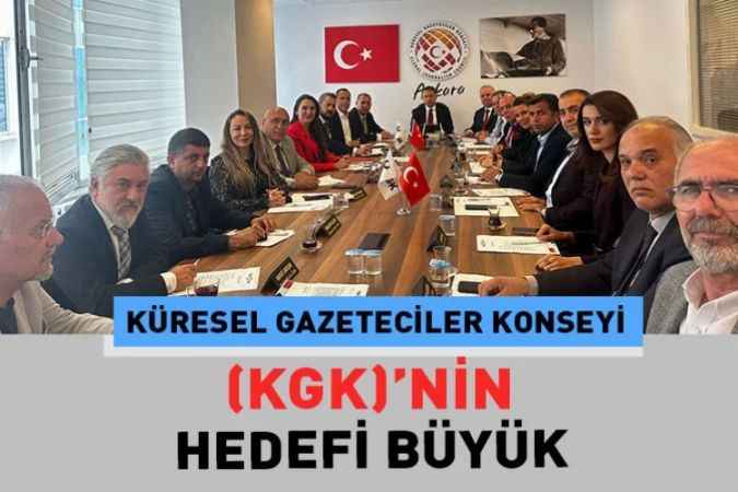 Küresel Gazeteciler Konseyi (Kgk) Yeni Seçilen Üyelerle İlk Yönetim Kurulu Toplantısını Yaptı.