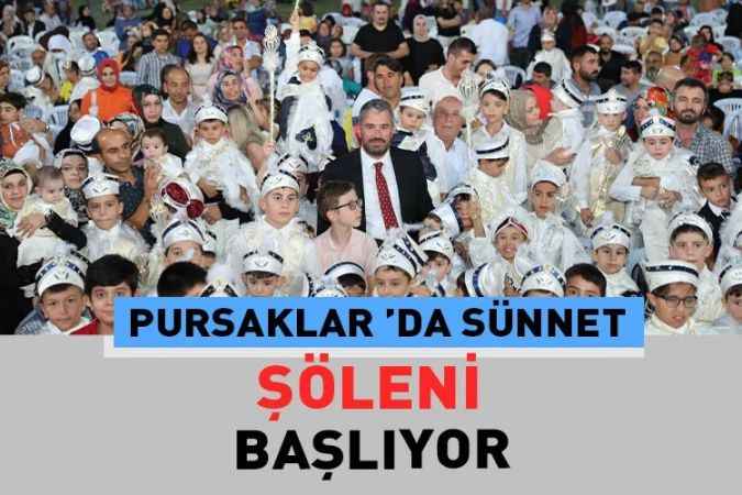 Pursaklar belediyesi tarafından ücretsiz sünnet şöleni düzenlenecek