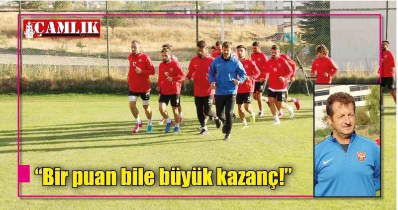 'Bir puan bile büyük kazanç!'