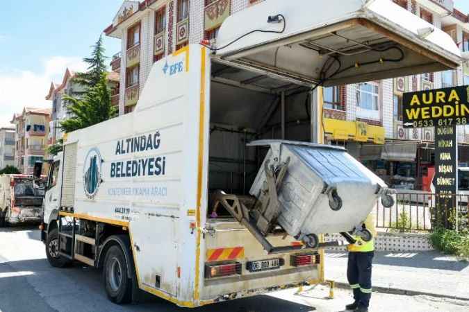 Yok böyle bir temizlik. Altındağ’dan temiz belediyecilik