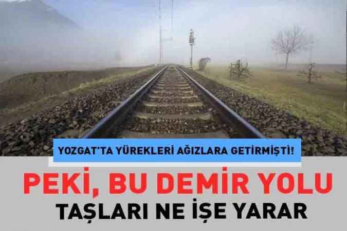 Demir yollarında neden taşlar olur?