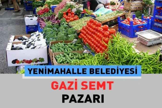 Ankara Yenimahalle Gazi Mahallesi, semt pazarı güncel fiyatları 20 Haziran 2023