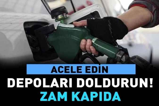 Aylar sonra ilk kez Motorine flaş zam kapıda