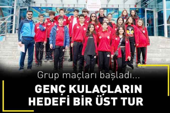 Anadolu Yıldızlar Ligi kapsamından düzenlenen Yüzme grup müsabakaları başladı