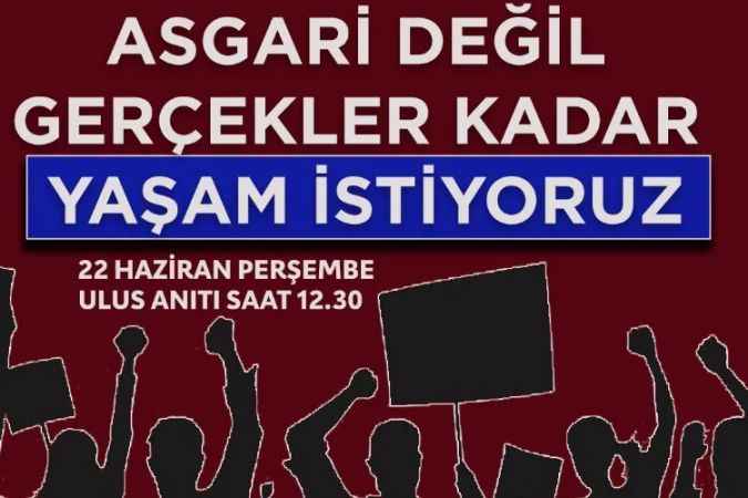 Birleşik Kamu İş Yozgat İl Temsilcisi Sedat Tuygun; Asgari değil gerçekler kadar yaşam istiyoruz