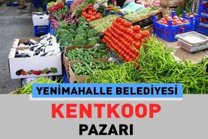 Ankara Yenimahalle Kentkoop, semt pazarı güncel fiyatları 21 Haziran 2023