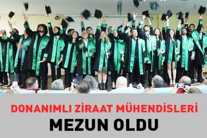 Yozgat Bozok Üniversitesi Ziraat Fakültesi’nde Mezuniyet Coşkusu