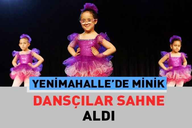 Yenimahalle Belediyesi TUBİL Gençlik ve Çocuk Halk Dansları Topluluğu’nda eğitim gören minik dansçılar yılsonu gösterisi düzenlediler.