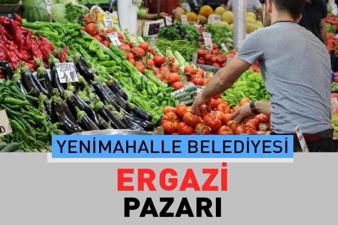Ankara Yenimahalle Ergazi, semt pazarı güncel fiyatları 22 Haziran 2023