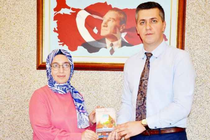 Sarıkaya Özel Eğitim Uygulama Okulu Müdürü Hafize Doğan’dan Kaymakam Serin’e Ziyaret