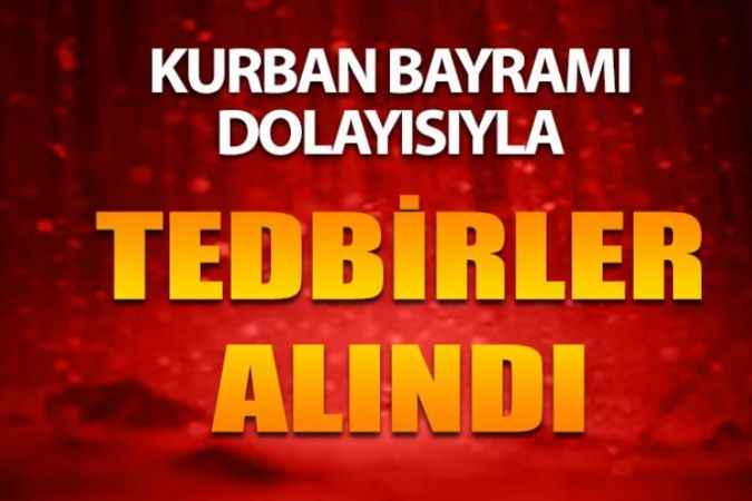 Çevre, Şehircilik Ve İklim Değişikliği Bakanlığı, Kurban Bayramı Dolayısıyla Tedbirler Aldı