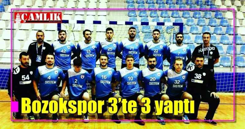 Bozokspor 3'te 3 yaptı